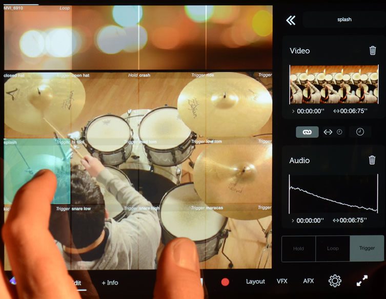 Vidibox — Real-Time Music and Video Mixing for iPad