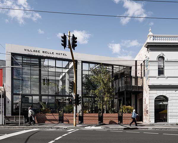 Village Belle Hotel Melbourne, St Kilda Bar and Restaurant designed by Technē Architecture + Interior Design