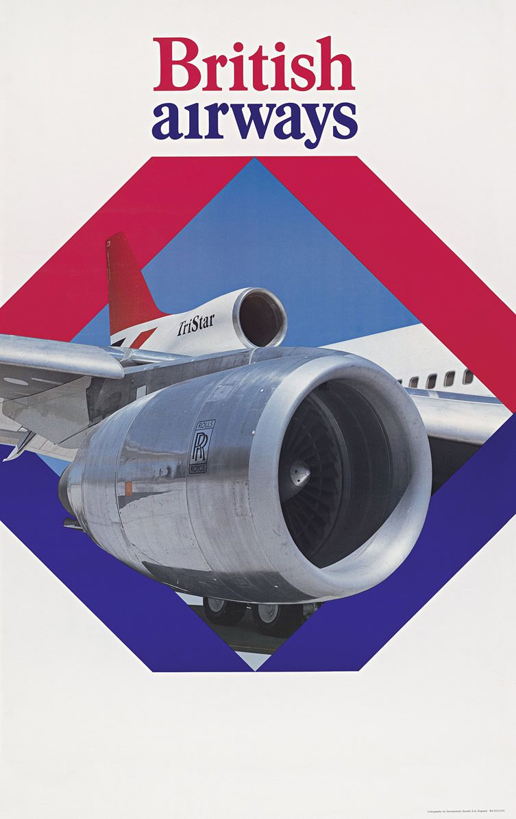 Vintage Airline Posters — Airline Visual Identity 1945 – 1975