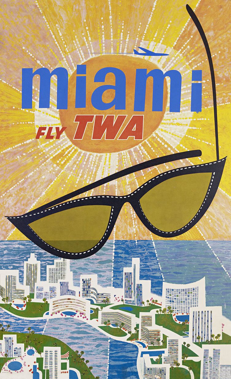 Vintage Airline Posters — Airline Visual Identity 1945 – 1975