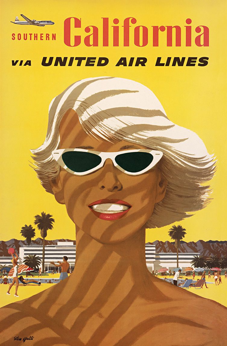Vintage Airline Posters — Airline Visual Identity 1945 – 1975