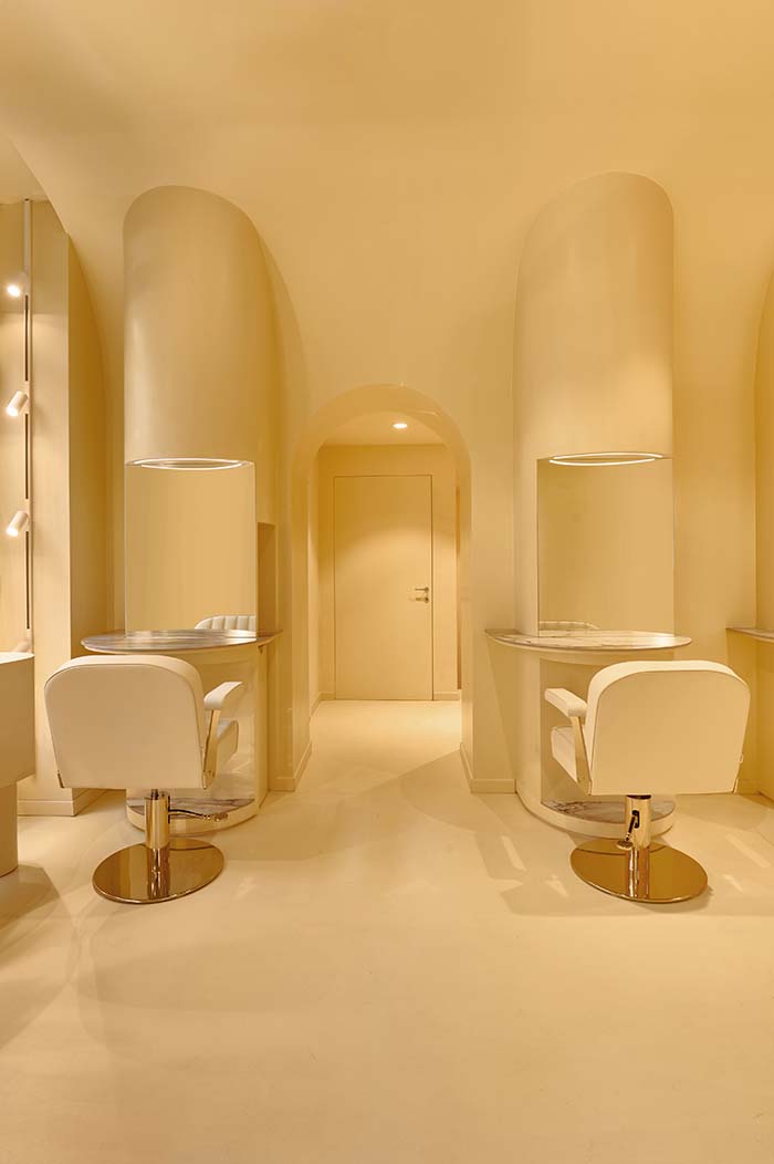 Milan Beauty Hair Salon Designed by Masquespacio