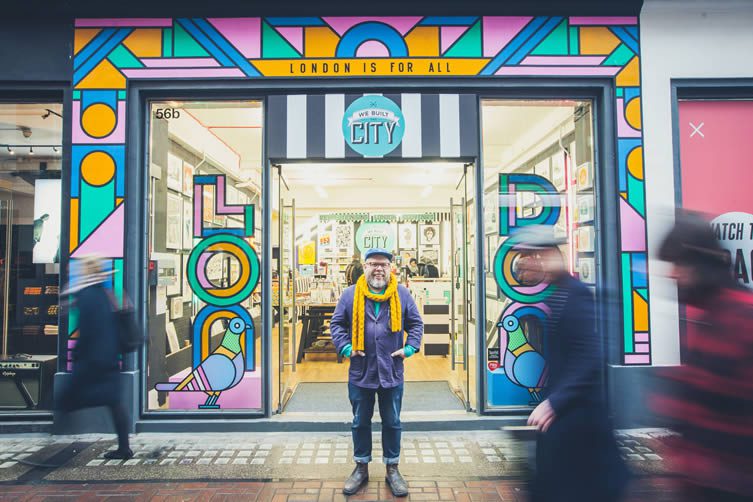 We Built This City​ x Supermundane, Carnaby Street London