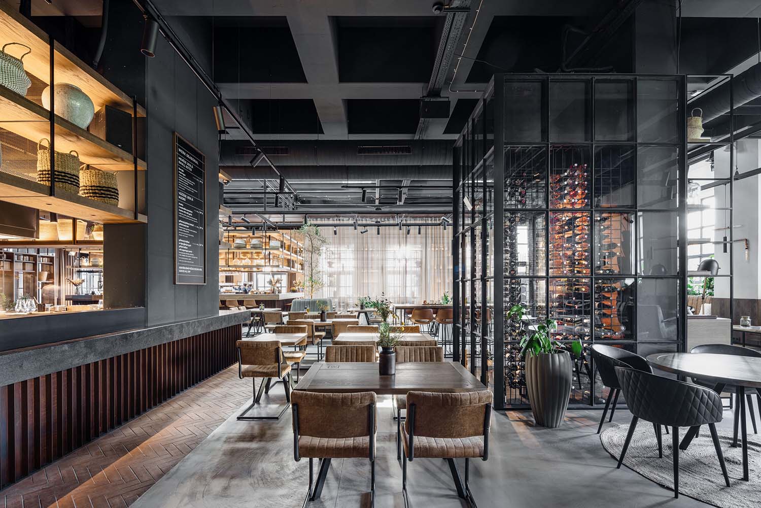 WERK Bratislava Jurkovičova Tepláreň Restaurant by BEEF ARCHITEKTI