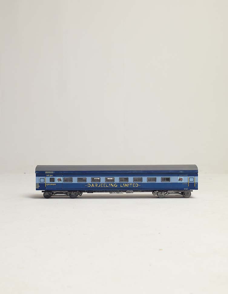 Miniature model of a train. THE DARJEELING LIMITED. Photo Richard Round-Turner. © the Design Museum