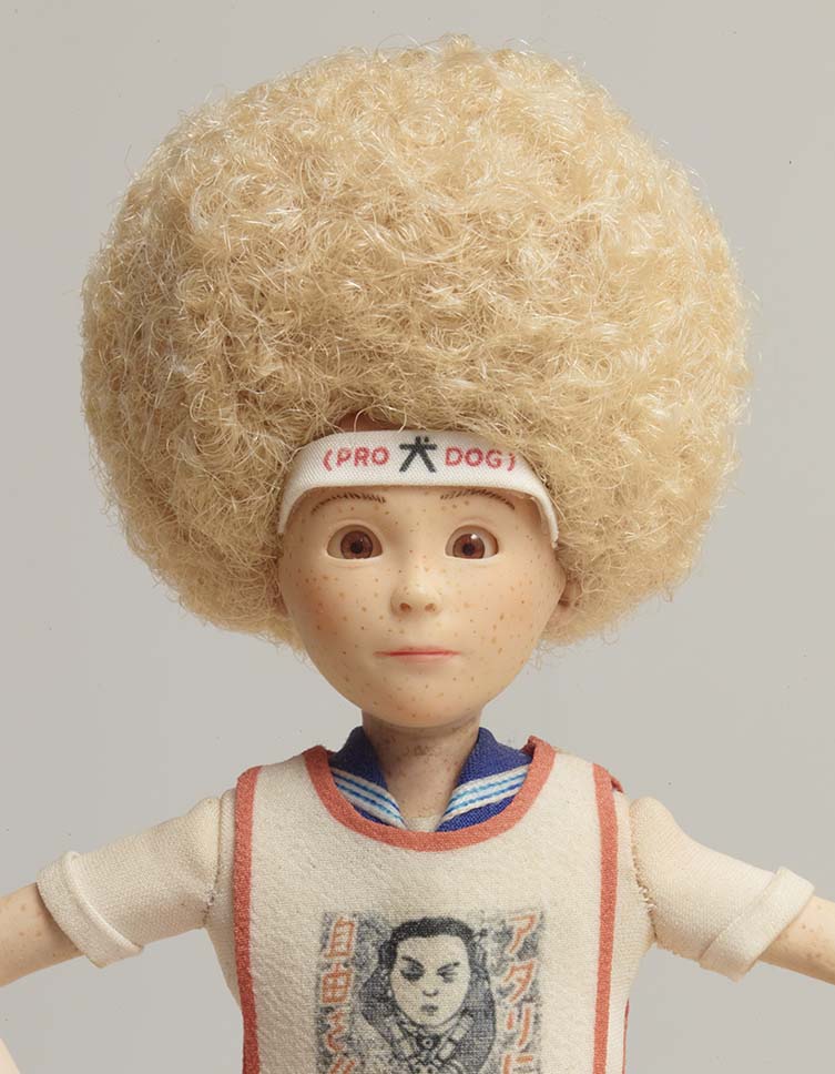 Tracy's puppet (detail), Arch Model Studio, ISLE OF DOGS. Photo Richard Round-Turner. © the Design Museum