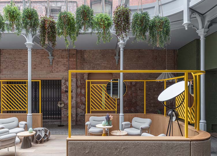 Whitworth Locke Manchester Design Hotel by Locke, designed by Grzywinski+Pons