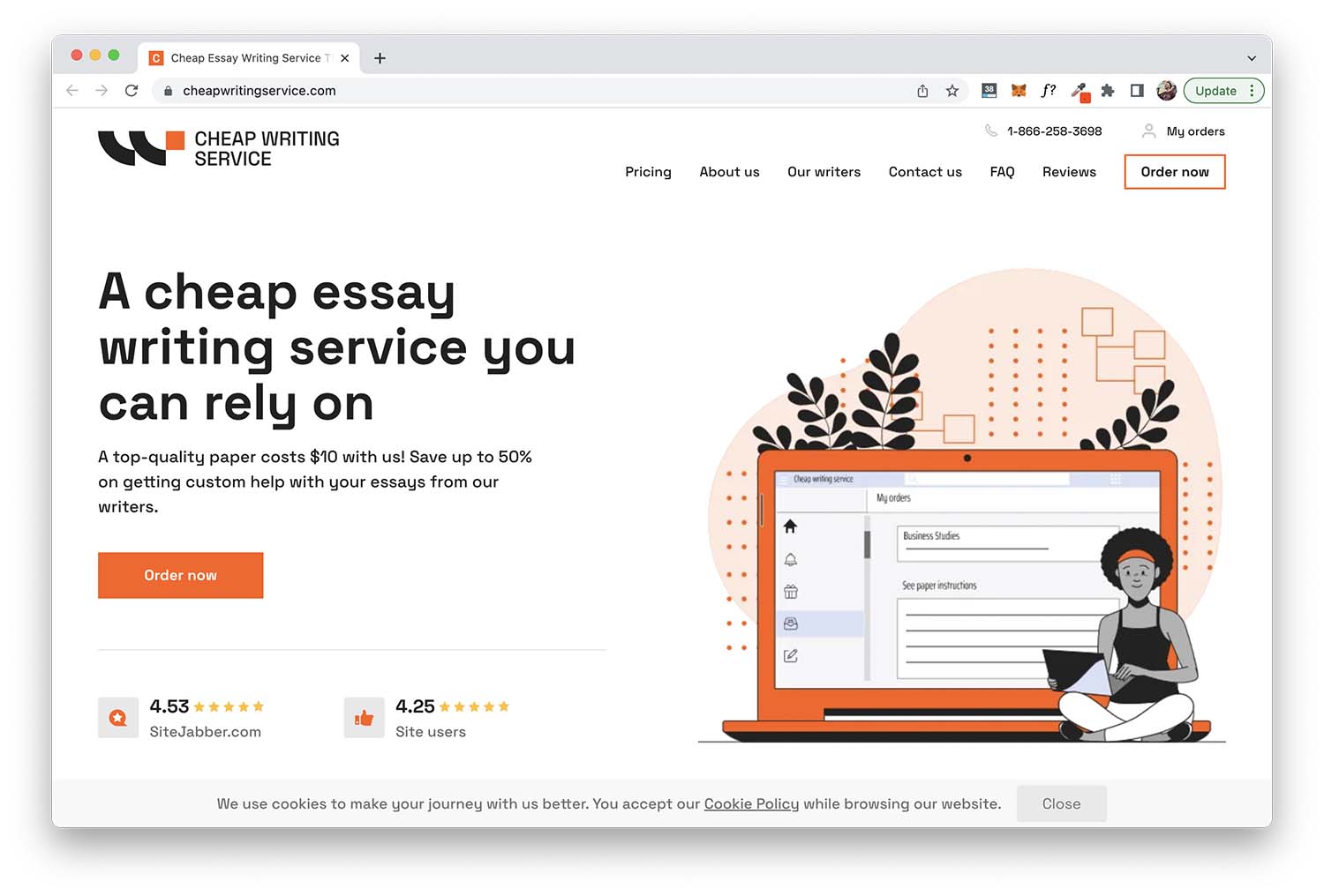 Cheap Writing Service - best cheap and reliable writing service for students