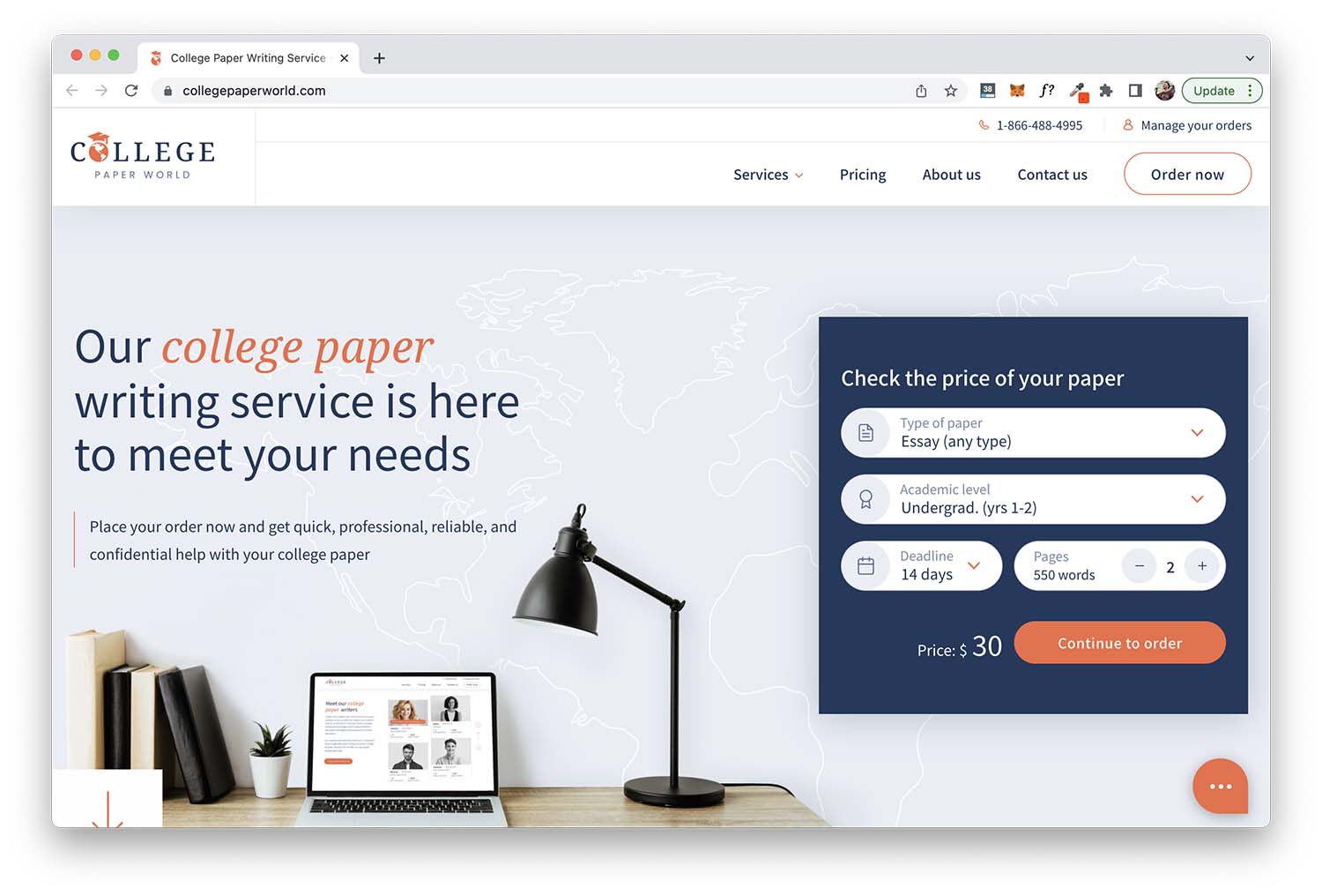 College Paper World - the most preferred writing service among college students