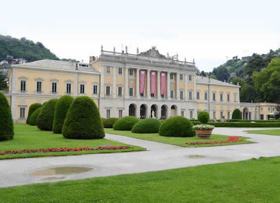 Villa Olmo, the extravagant Lake Como venue for the A' Design Award Gala-Night