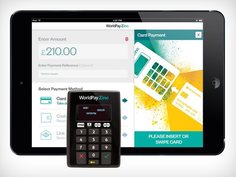 WorldPay Zinc Chip & PIN Keypad