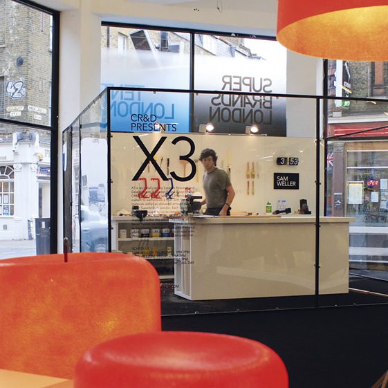 X3 at Super Brands London