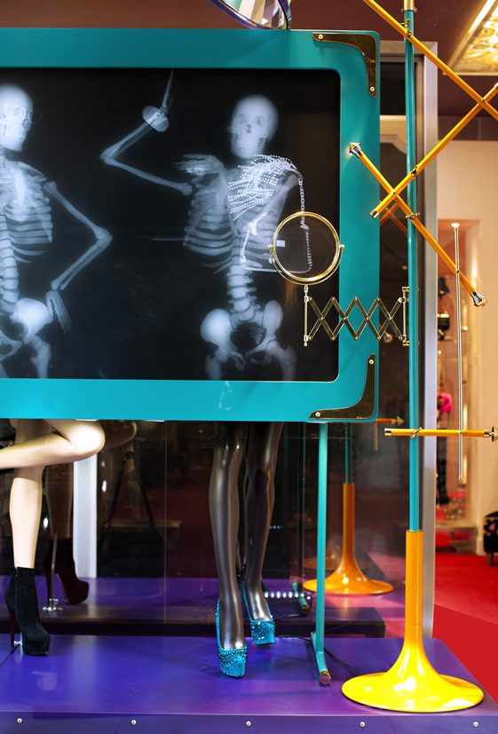 Louboutin's X-Ray Windows