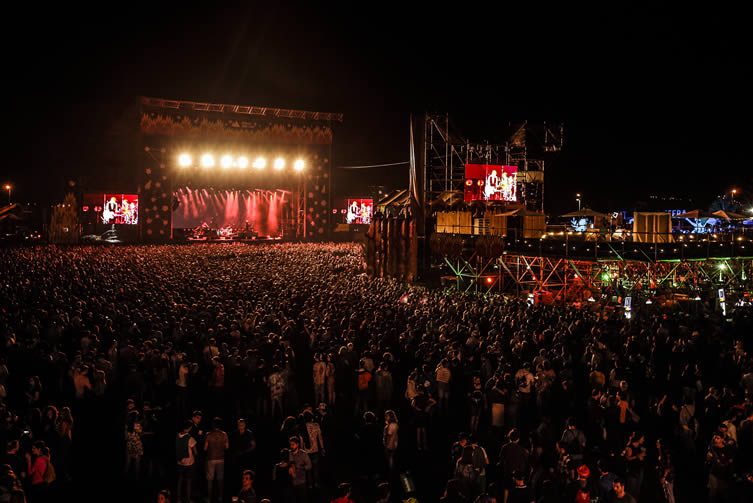 The xx, Night + Day Festival Bilbao, part of Bilbao BBK Live Festival