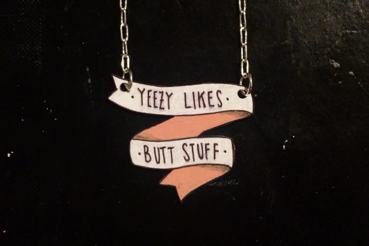 Yeezy ‘Butt Stuff’ Necklace