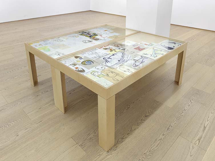 Installation Views, Yoshitomo Nara: The Bootleg Drawings 1988–2023