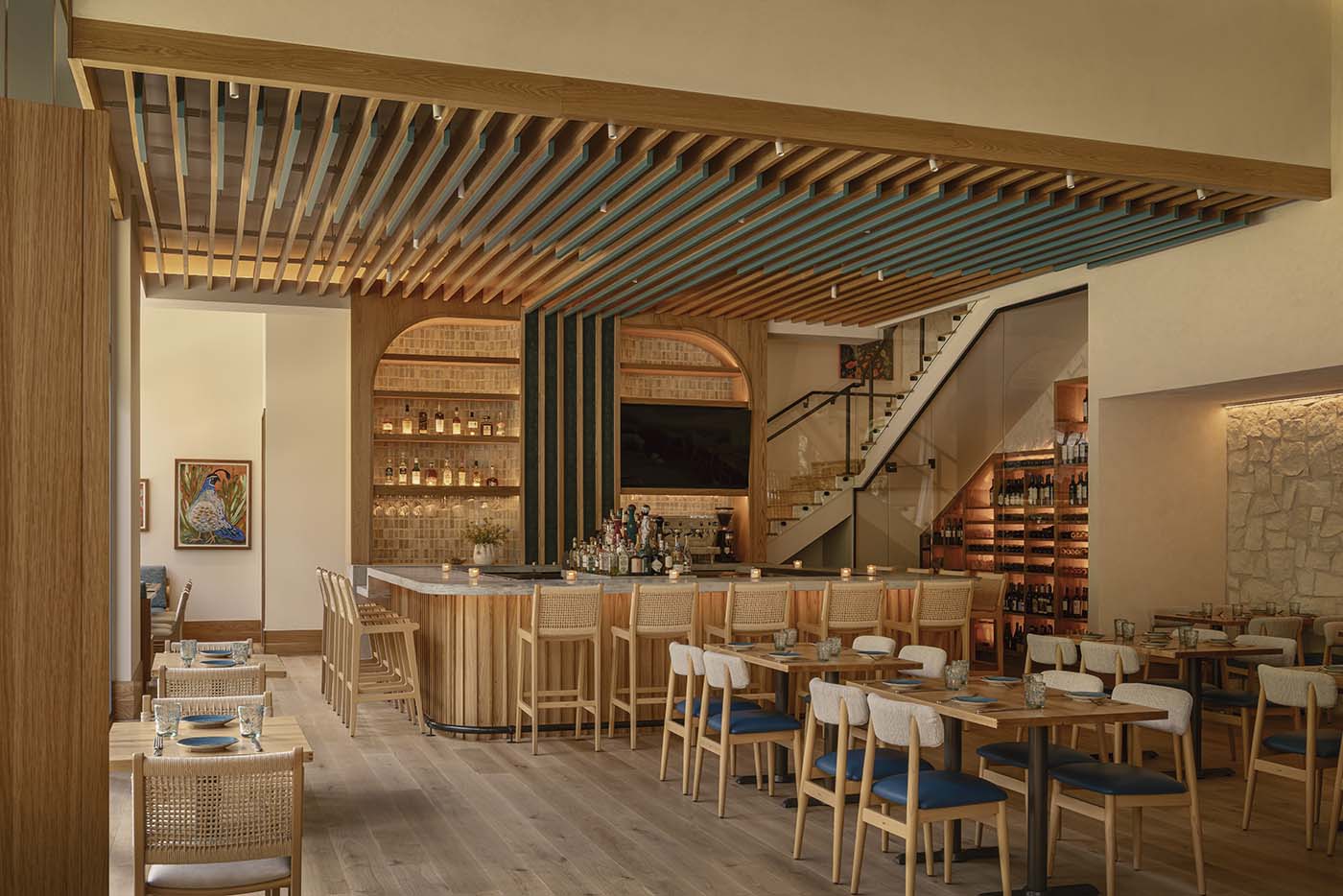 Zaranda Downtown Houston Mexican Restaurant Designed by Gin Design Group