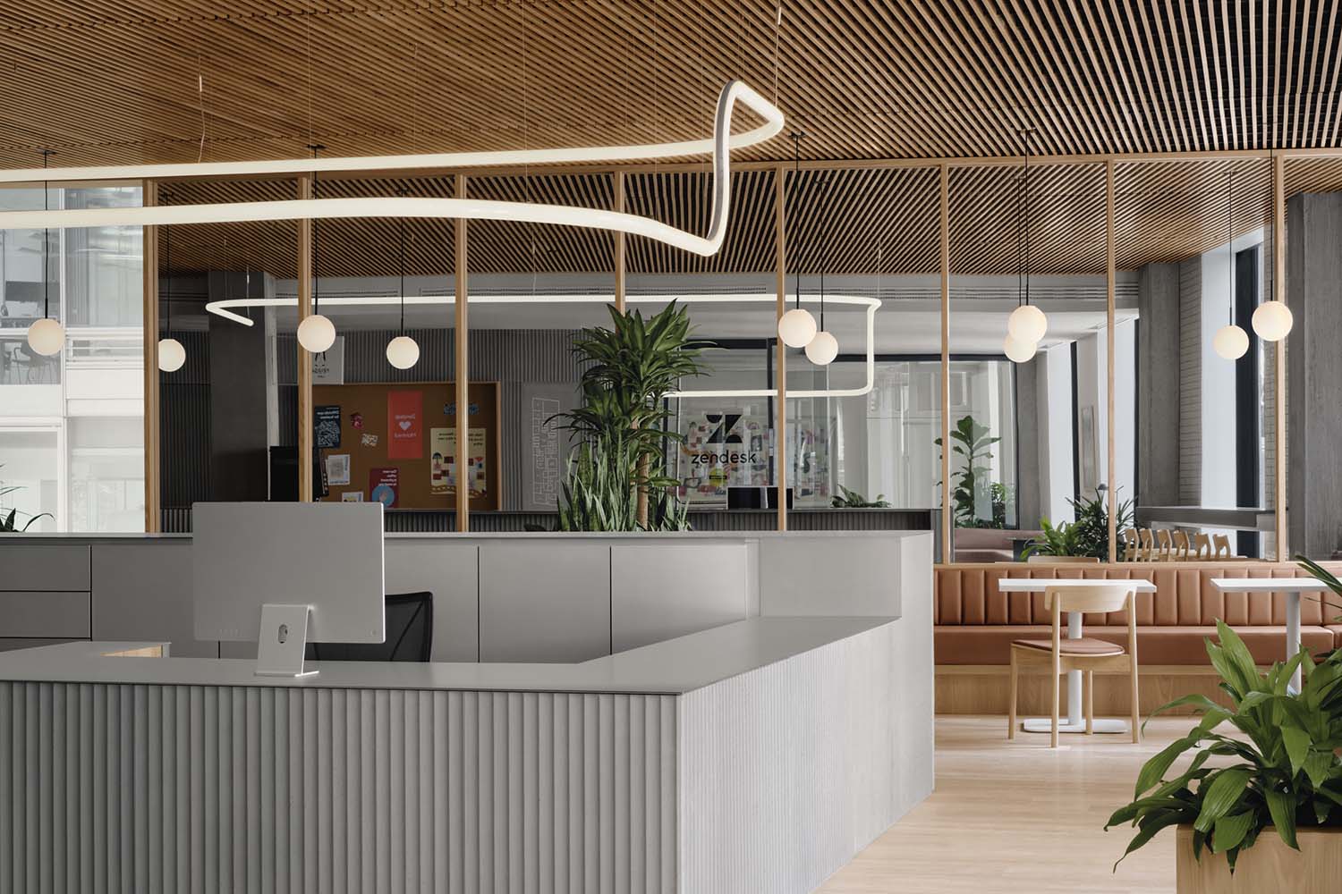 Zendesk Montreal Office Space Designed by MRDK and Studio MHA