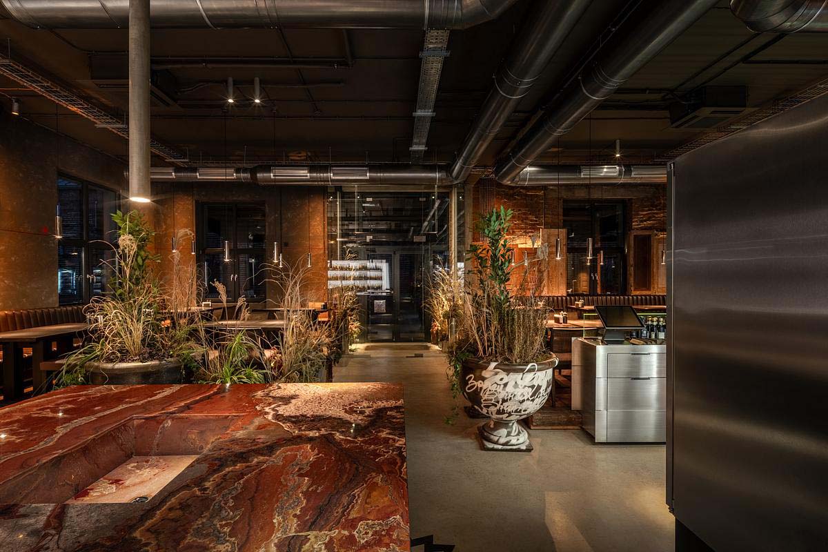 Zoretsvit Restaurant, Lviv Oblast, Ukraine Designed by Replus Bureau