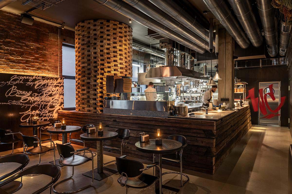 Zoretsvit Restaurant, Lviv Oblast, Ukraine Designed by Replus Bureau